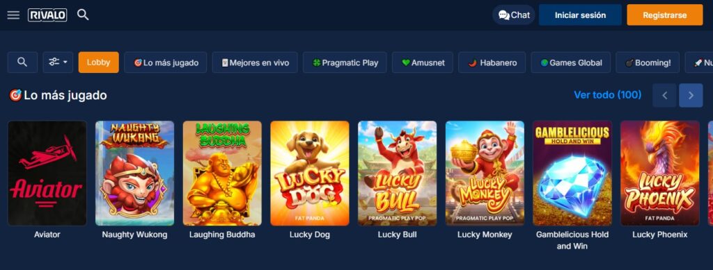 slots de rivalo colombia