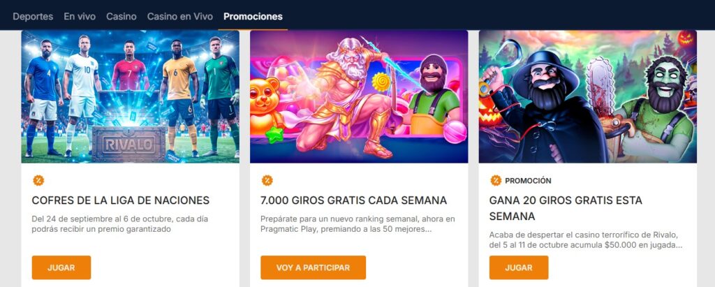 promociones rivalo colombia