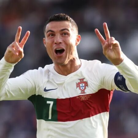 Cristiano Ronaldo juega 200 partidos internacionales con Portugal: Gol decisivo!