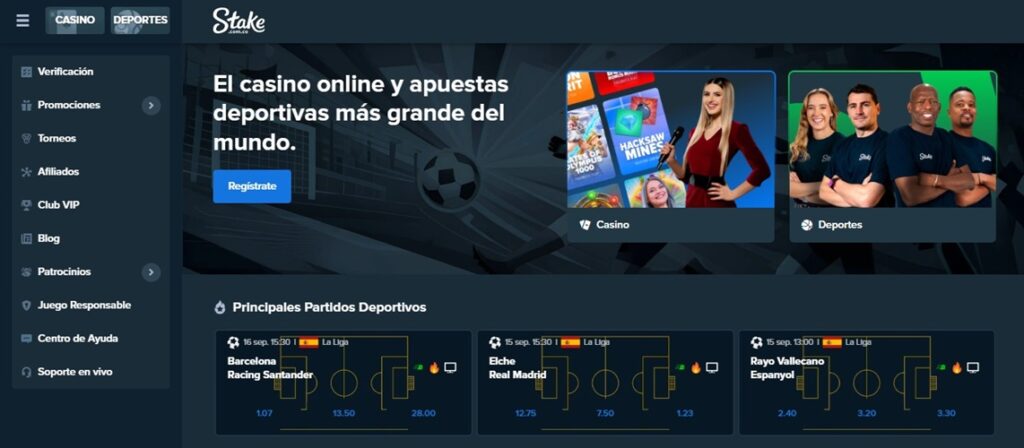Home de Stake.co