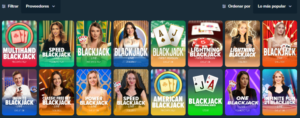 Blackjack en Stake.co