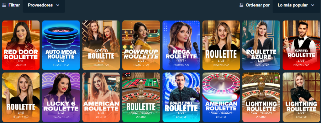 Ruleta en Stake.co